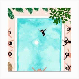 Swimming Pool Canvas Print