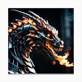 Fire and Metal Canvas Print