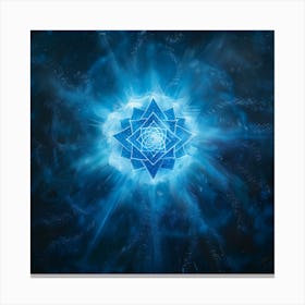 Throat Chakra (Vissudha) Canvas Print