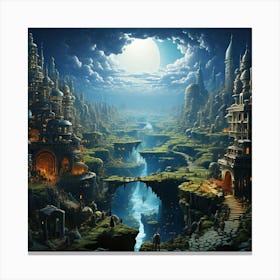 Unimaginable Human Capacity Canvas Print