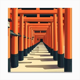 Fushimi Inari 1 Canvas Print