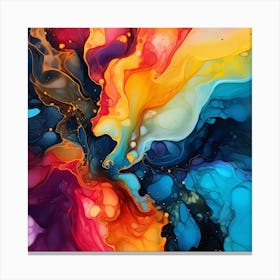 Abstract Abstract Painting 40 Canvas Print