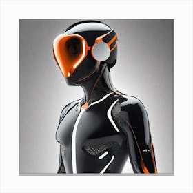 Futuristic Man 75 Canvas Print