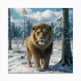 Lion King Canvas Print