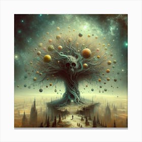 Tree Of Life 444 Canvas Print