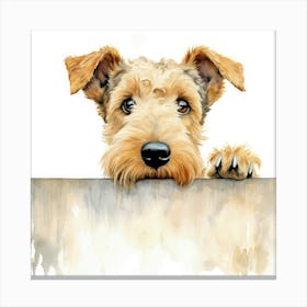 Airedale Terrier 3 Canvas Print