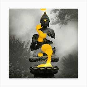 LAVA Buddah Canvas Print