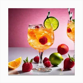 Cocktail 15 Canvas Print