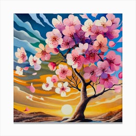 Cherry Blossom Tree 9 Canvas Print