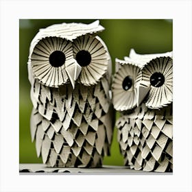 Owls 4 Canvas Print