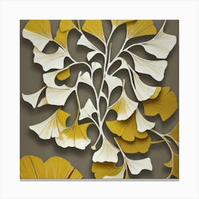 Ginkgo Leaves 5 Canvas Print