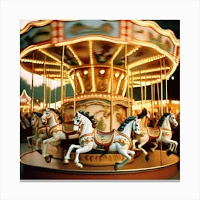 Carousel 1 Canvas Print