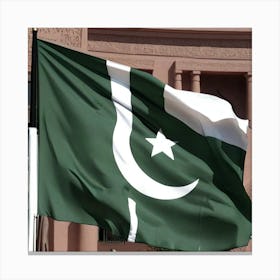 Pakistan Flag 1 Canvas Print