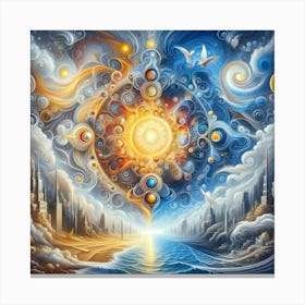 Ethereal Universe Canvas Print