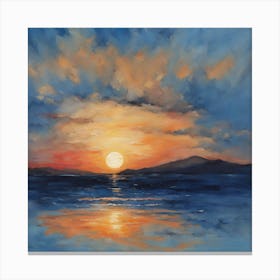 Sunset No.4 Canvas Print