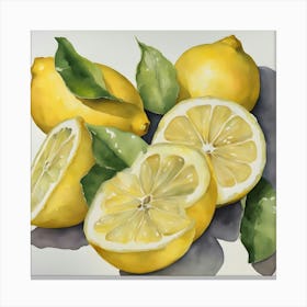 Lemons 1 Canvas Print