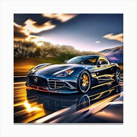 Mercedes Amg Gt Canvas Print