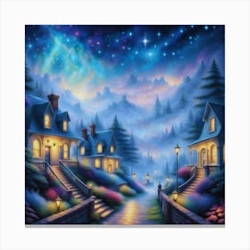 Starry Night 2 Canvas Print