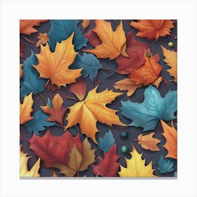 Autumn Leaves Canvas Print