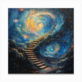 Stairway To Heaven Art Canvas Print