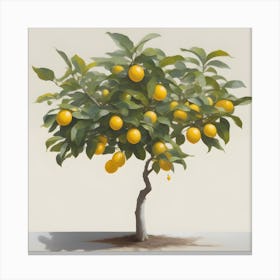 Lemon Tree 2 Canvas Print