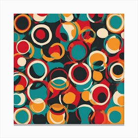 Abstract Circles 7 Canvas Print