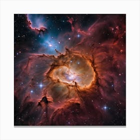 Cosmic Nebula Canvas Print