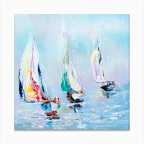 Sailing Canvas Print