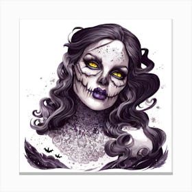 Day Of The Dead 10 Canvas Print