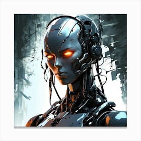 Cyborg Canvas Print