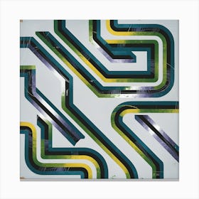 Echoes of Geometry Canvas Print