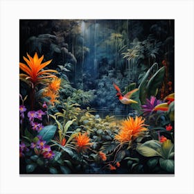 Tropical Forest Canvas Print