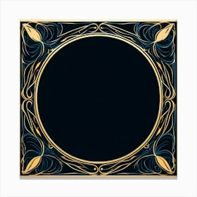 Deco Frame 1 Canvas Print