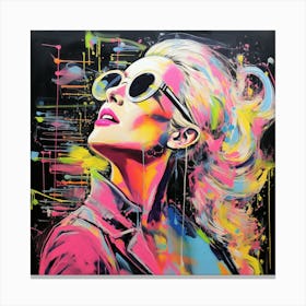 'Sunshine Girl' 2 Canvas Print