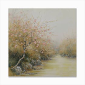 Blossoming Cherry Tree Canvas Print