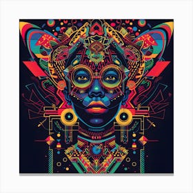 Psychedelic Art Canvas Print