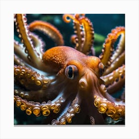 Octopus 12 Canvas Print