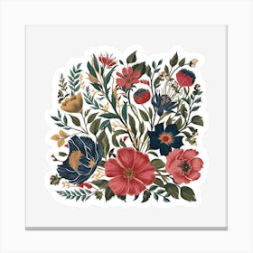 Flowers In Bloom Canvas Print