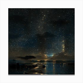 Night Sky Canvas Print