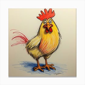 Chicken 3 Canvas Print