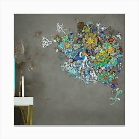 Flower Wall Art 9 Canvas Print