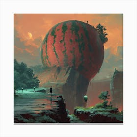 Watermelon Canvas Print