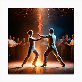 Tango Canvas Print