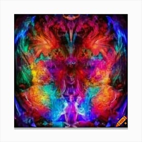 Psychedelic Art Canvas Print