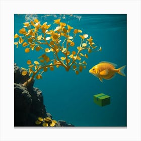 Scuba Diving Canvas Print