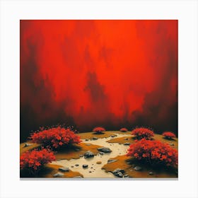 Red Sky Canvas Print