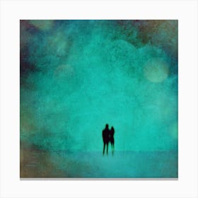 Together Forever Square Canvas Print