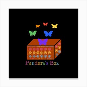 Pan Pride Pandoras Box Canvas Print