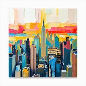 New York City Skyline 1 Canvas Print