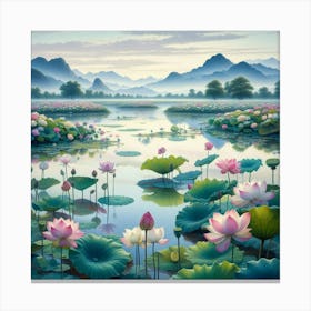 Chinese Art 499 Canvas Print